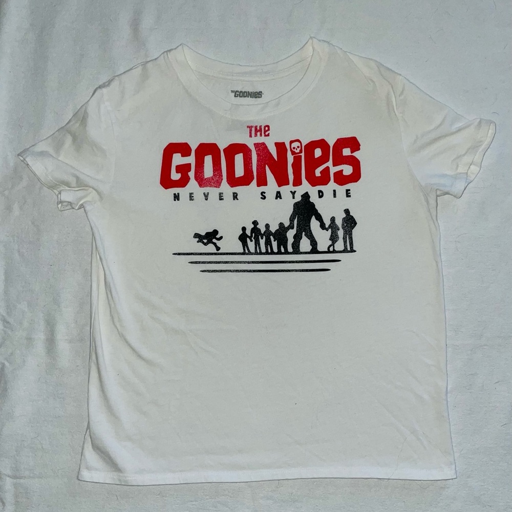 Goonies White Graphic Tee - Short Sleeve